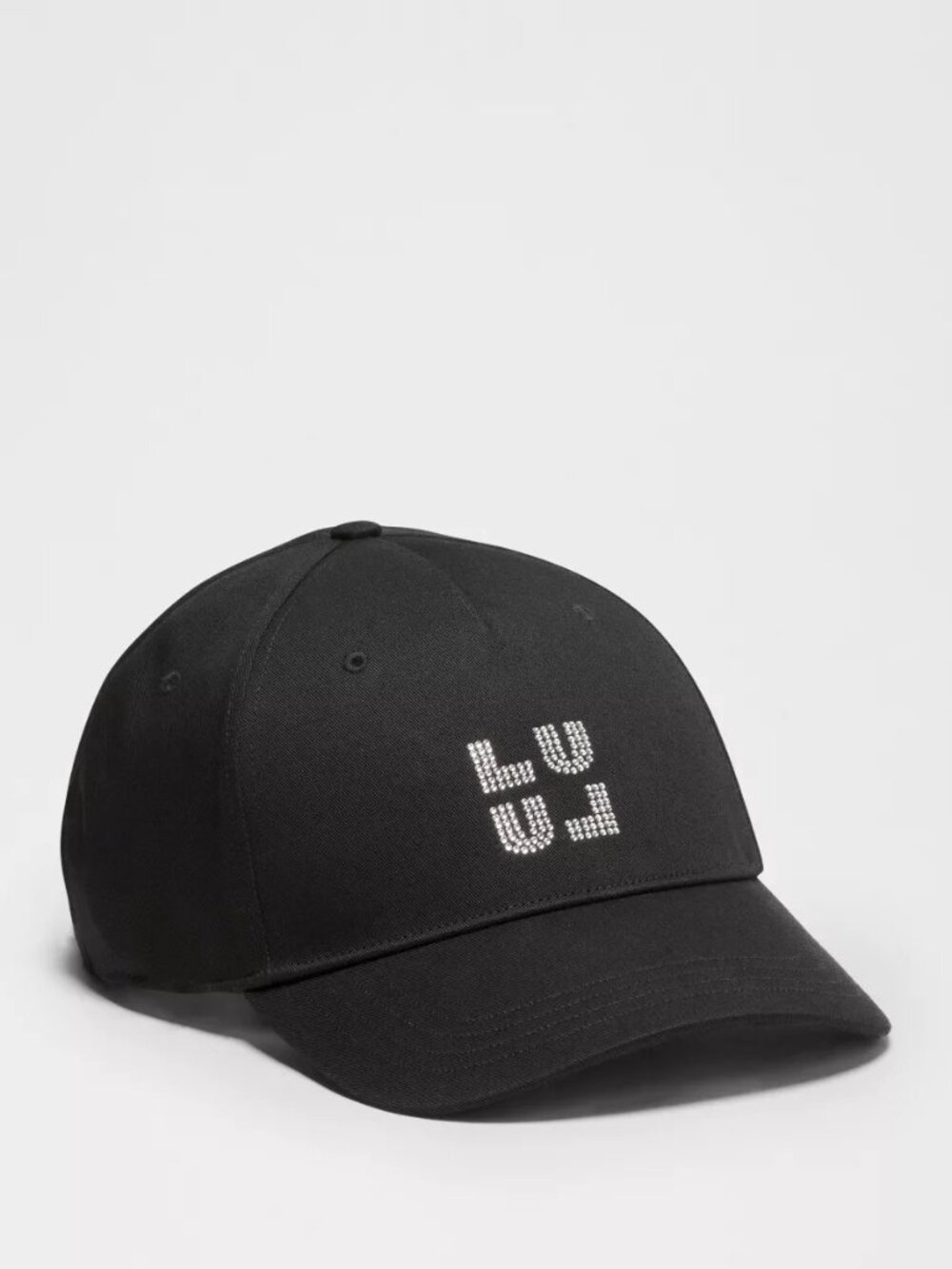 NWT Lululemon Unisex Structured Ball Cap *Jewelled - L/XL Black